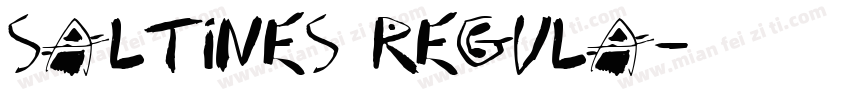 Saltines Regula字体转换